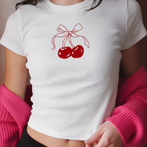 Cherry baby tee