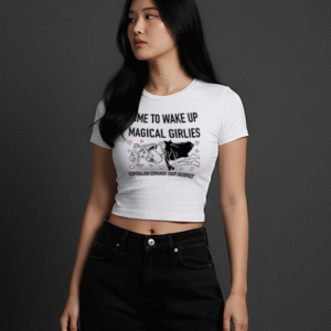 Time to wake up magical girlies baby tee